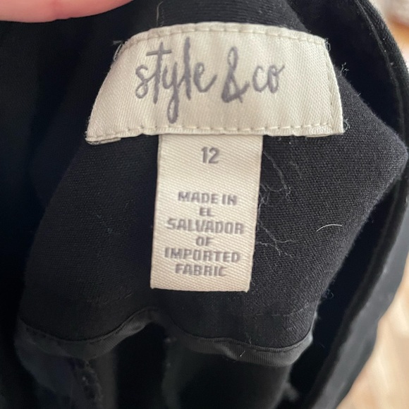 Style & Co Womens Slacks - Picture 4 of 5